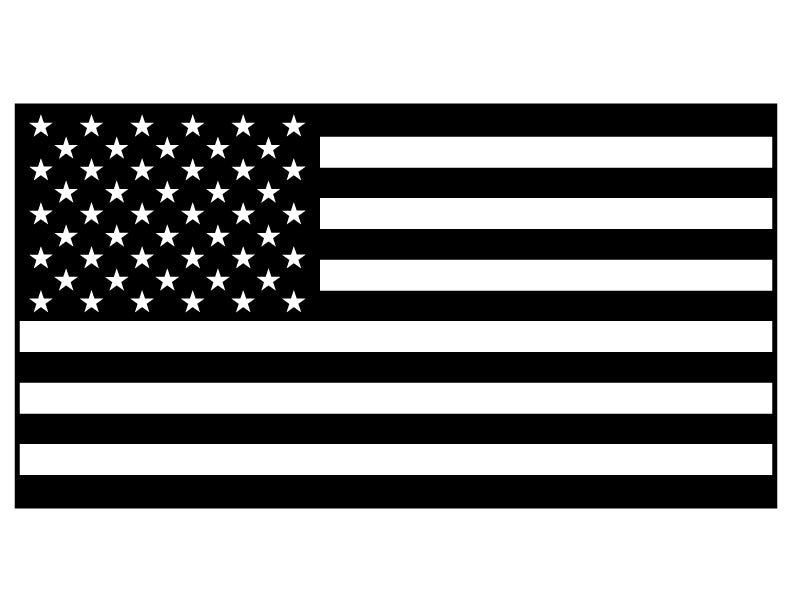 American Flag SVG File | Style 14